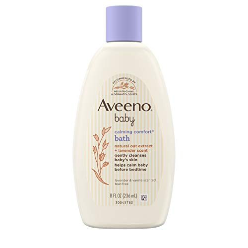 سائل استحمام وغسيل Aveeno Baby المهدئ برائحة اللافندر والفانيليا المهدئة ومستخلص الشوفان الطبيعي ، تركيبة خالية من مسببات الحساسية وخالية من الدموع ، خالية من البارابين والفثالات والصابون ، 8 مل. أوقية سائل استحمام وغسيل Aveeno Baby المهدئ برائحة اللافندر والفانيليا المهدئة ومستخلص الشوفان الطبيعي ، تركيبة خالية من مسببات الحساسية وخالية من الدموع ، خالية من البارابين والفثالات والصابون ، 8 مل. أوقية