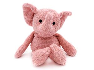 لعبة حيوانات محشوة بالميكرويف قابلة للحرارة - لعبة قطيفة وحزمة باردة وساخنة - Tiny The Elephant