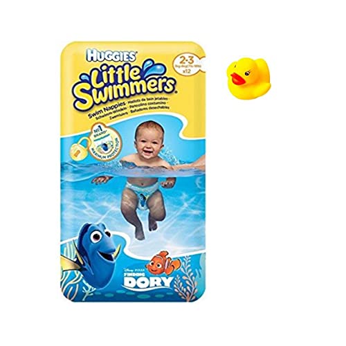 X-Small - حفاضات سباحة للأطفال الصغار للاستعمال مرة واحدة ، (7 أرطال -18 رطل) ، لعبة بركة بطة مطاطية إضافية مكونة من 12 قطعة X-Small - حفاضات سباحة للأطفال الصغار للاستعمال مرة واحدة ، (7 أرطال -18 رطل) ، لعبة بركة بطة مطاطية إضافية مكونة من 12 قطعة