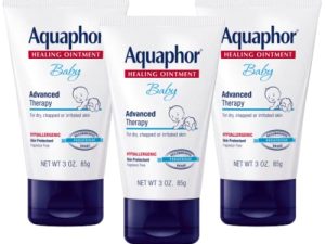 مرهم Aquaphor Baby Healing ، علاج متقدم للخدود المتشققة وطفح الحفاضات ، 3 أونصات (عبوة من 3)