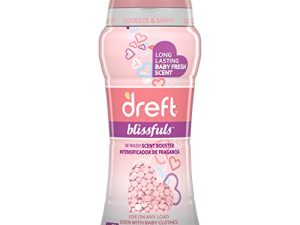Dreft Blissfuls in-Wash Scent Booster Beads، Baby Fresh، 14.8 Ounce