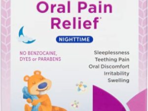 أقراص Hyland's Naturals Baby Nighttime المهدئة لانزعاج الفم / تخفيف الآلام مع البابونج والتهيج والتورم ، أساسي ، 125 قطعة ، قد تختلف العبوة