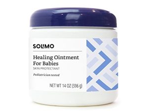 علامة أمازون التجارية - Solimo Healing Ointment للأطفال ، تم اختباره بواسطة أطباء الأطفال ، 14 أونصة