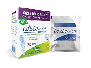 قطرات Boiron ColicComfort للاستخدام مرة واحدة للتخفيف من أعراض المغص الناتجة عن الغازات والانتفاخ والتقلصات - جرعات سائلة معقمة وغير مسببة للنعاس - 30 عددًا (عبوة من 1)