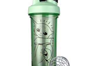 زجاجة BlenderBottle Star Wars Shaker من سلسلة برو مثالية لمخفوقات البروتين وقبل التمرين ، 28 أونصة ، الطفل